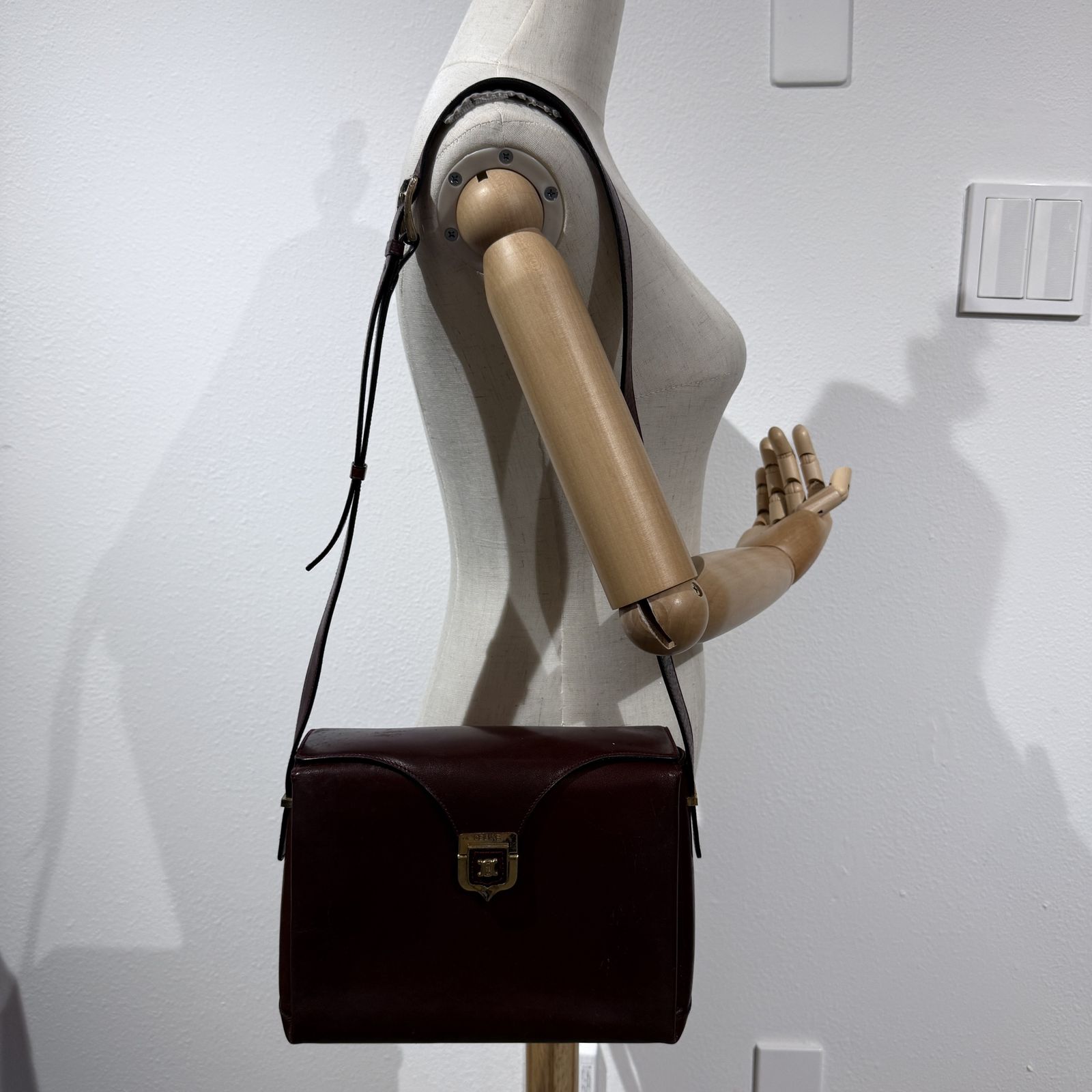 CELINE（セリーヌ）トリオンフ ヴィンテージ ショルダーバッグ