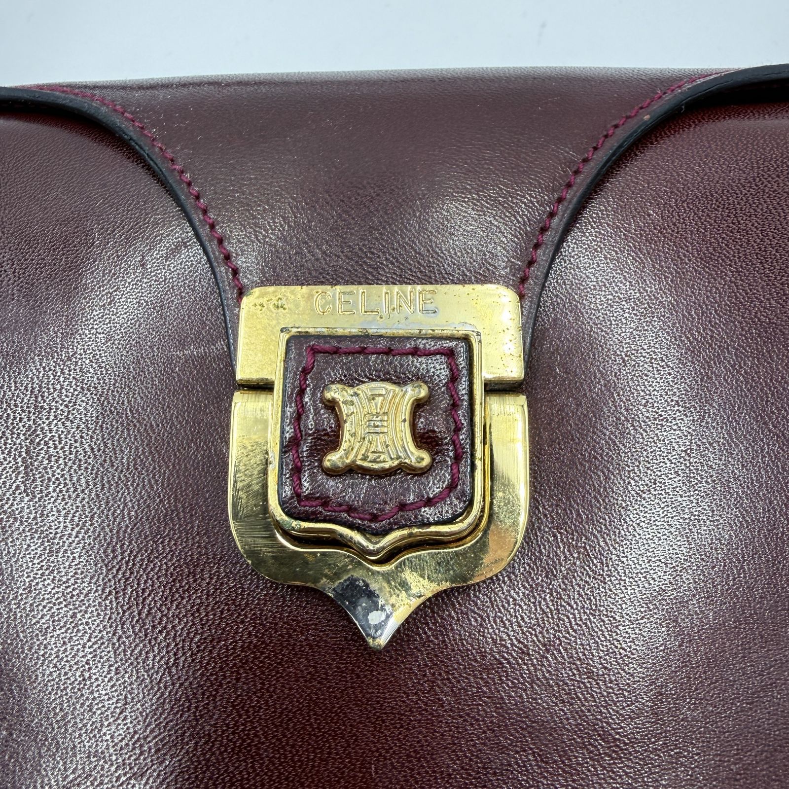 CELINE（セリーヌ）トリオンフ ヴィンテージ ショルダーバッグ