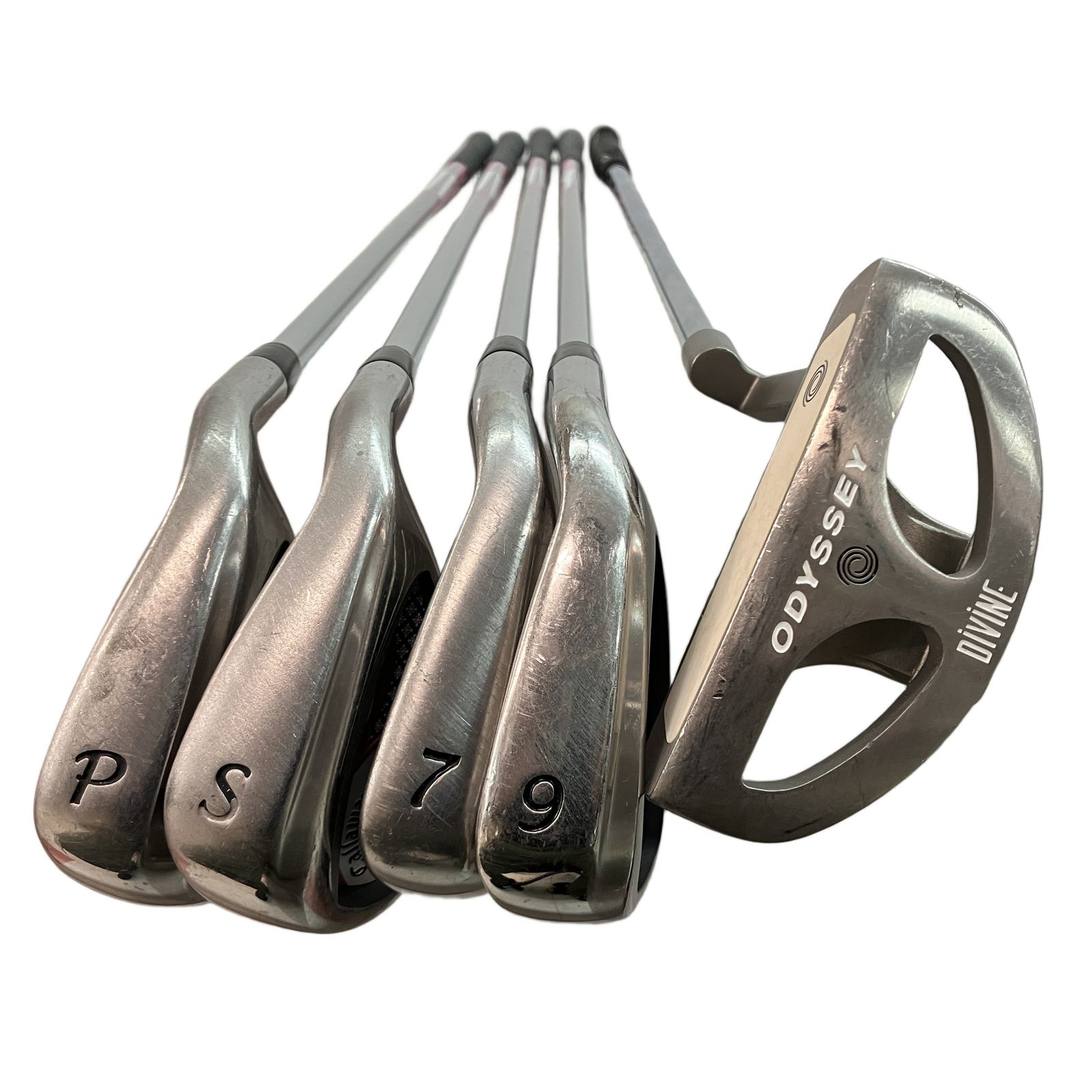 Callaway Solaire 1W.5W.6H.7.9.P.S. パター ゴルフクラブ 8本 ゴルフ