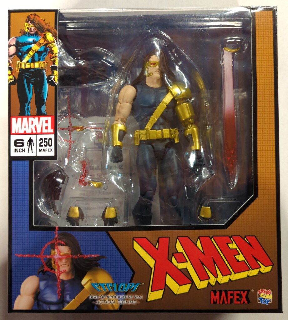 メディコム・トイ MAFEX X-MEN CYCLOPS (AGE OF APOCALYPSE Ver.) 250