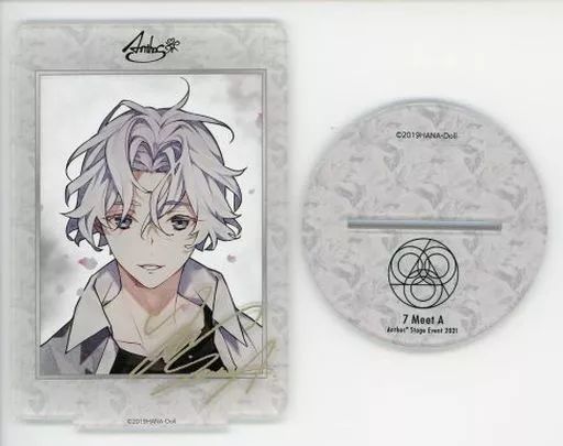 中古】アクリルスタンド・アクリルパネル 八代刹那 サイン入りアクリル
