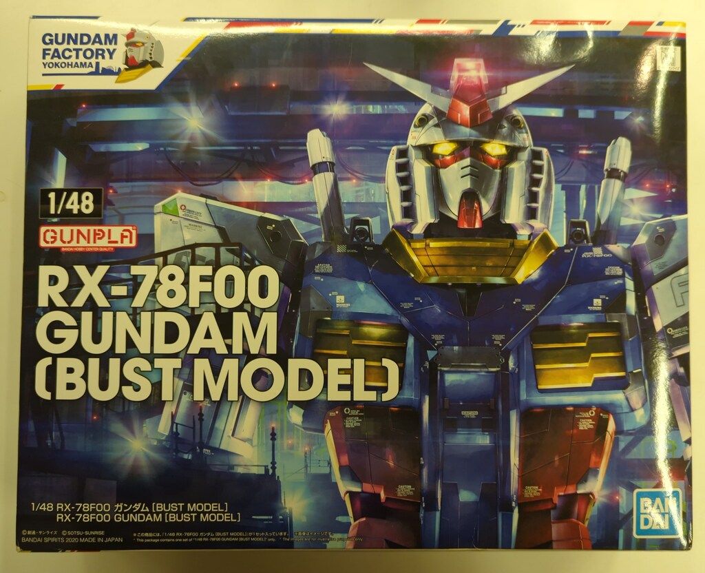 BANDAI SPIRITS 1/48 GUNDAM FACTORY YOKOHAMA RX-78F00ガンダム BUST
