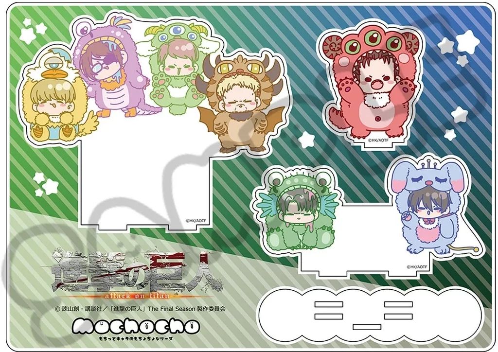 アクリルスタンド アクリルパネル M-OA 集合 ビッグアクリルスタンド 第11弾 進撃の巨人 The Final Season