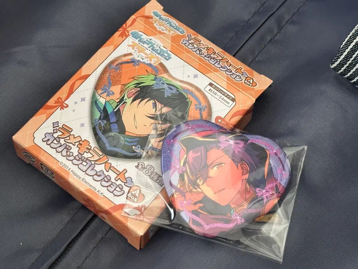 あんさんぶるスターズ！！(あんスタ) ラメキラハート 缶バッジ