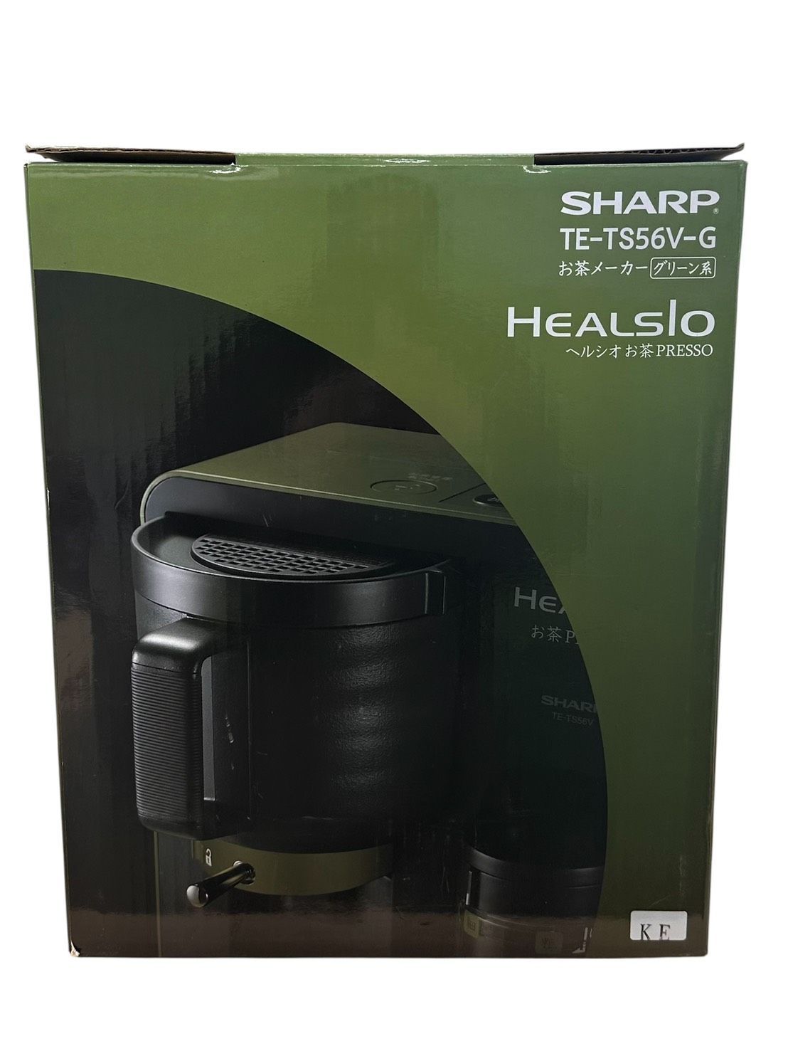 亘】未使用 SHARP シャープ HEALSIO ヘルシオ お茶PRESSO TE-TS56V-G