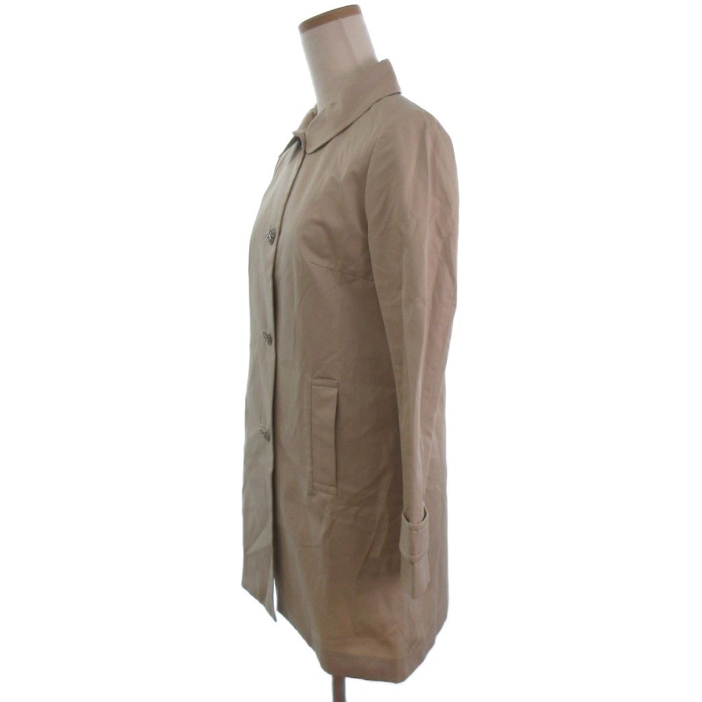 未使用タグ付き　アベニールエトワール　サイズ34 ノーカラーコート　ビジュー 新作入荷情報〈ノーカラーウールフレアコート〉 | m-i-d