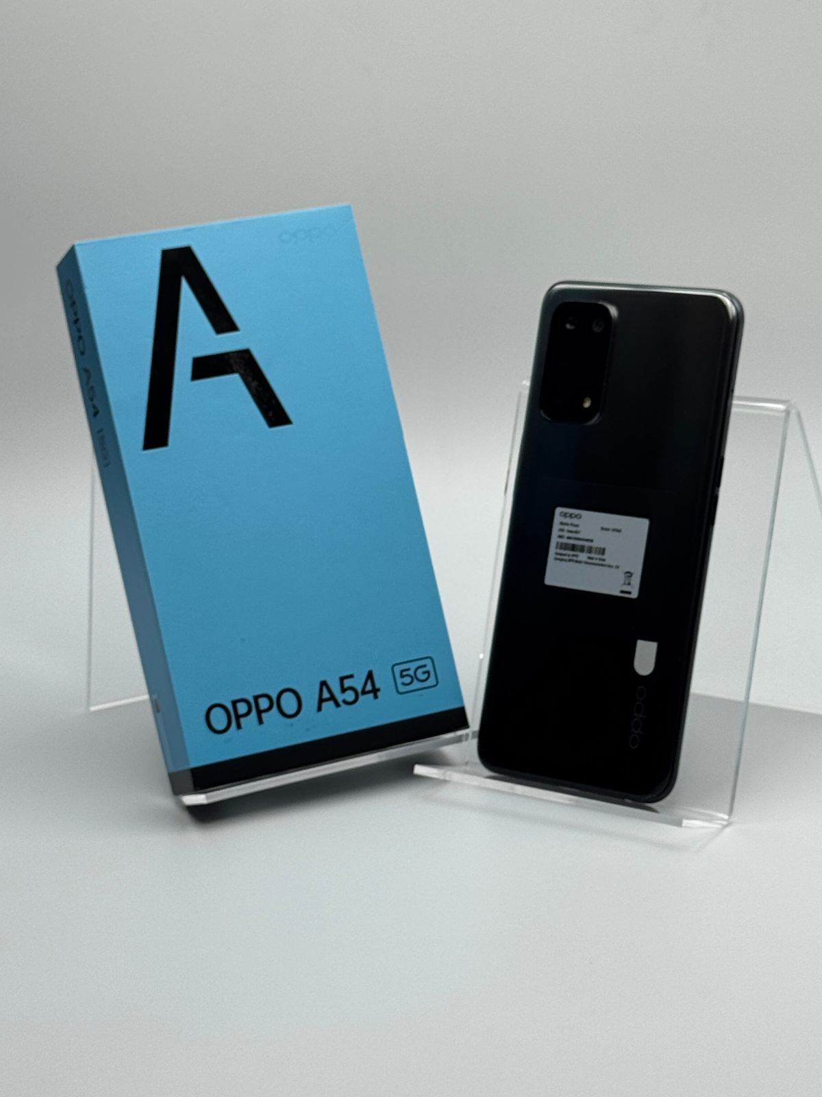 中古A】OPPO A54 5G OPG02 シルバーブラック SIMフリー 白ロム - メルカリ