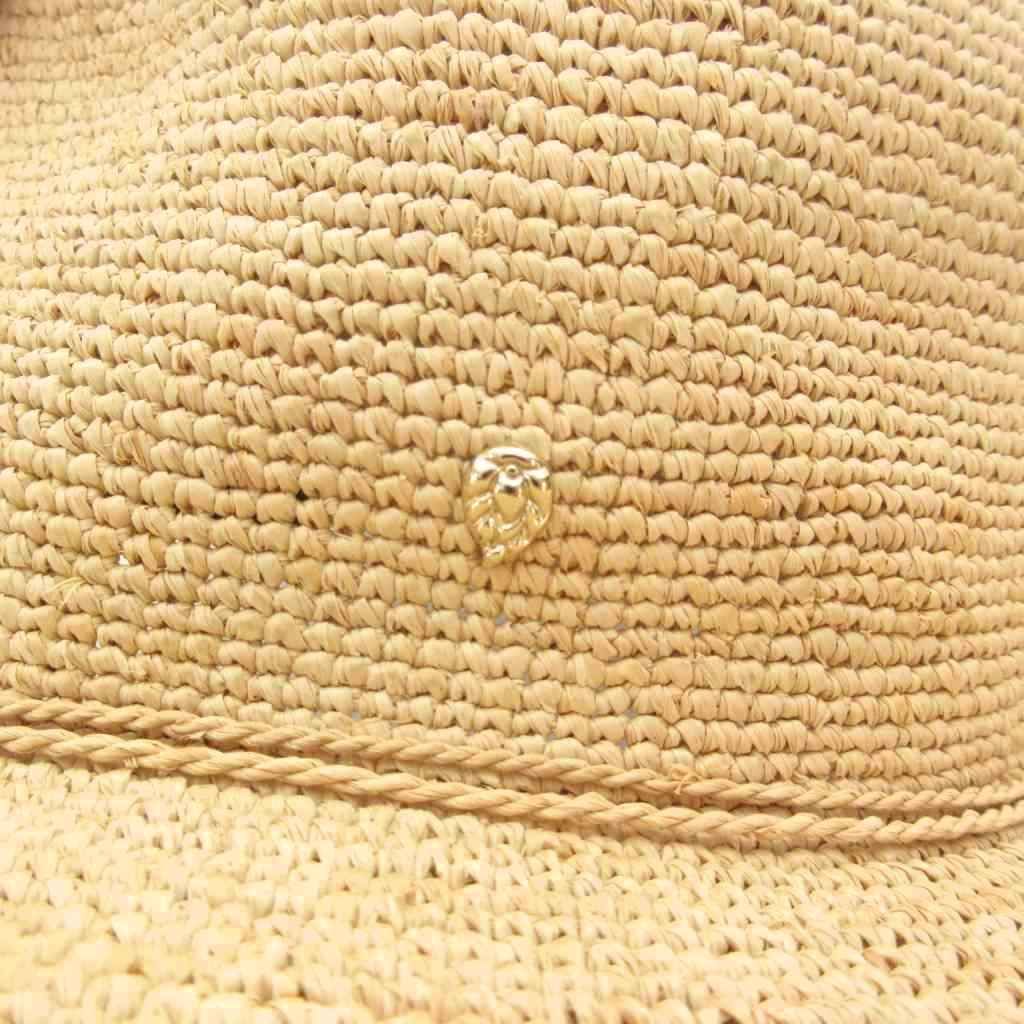 ヘレンカミンスキー HELEN KAMINSKI 美品 帽子 ストローハット 麦わら