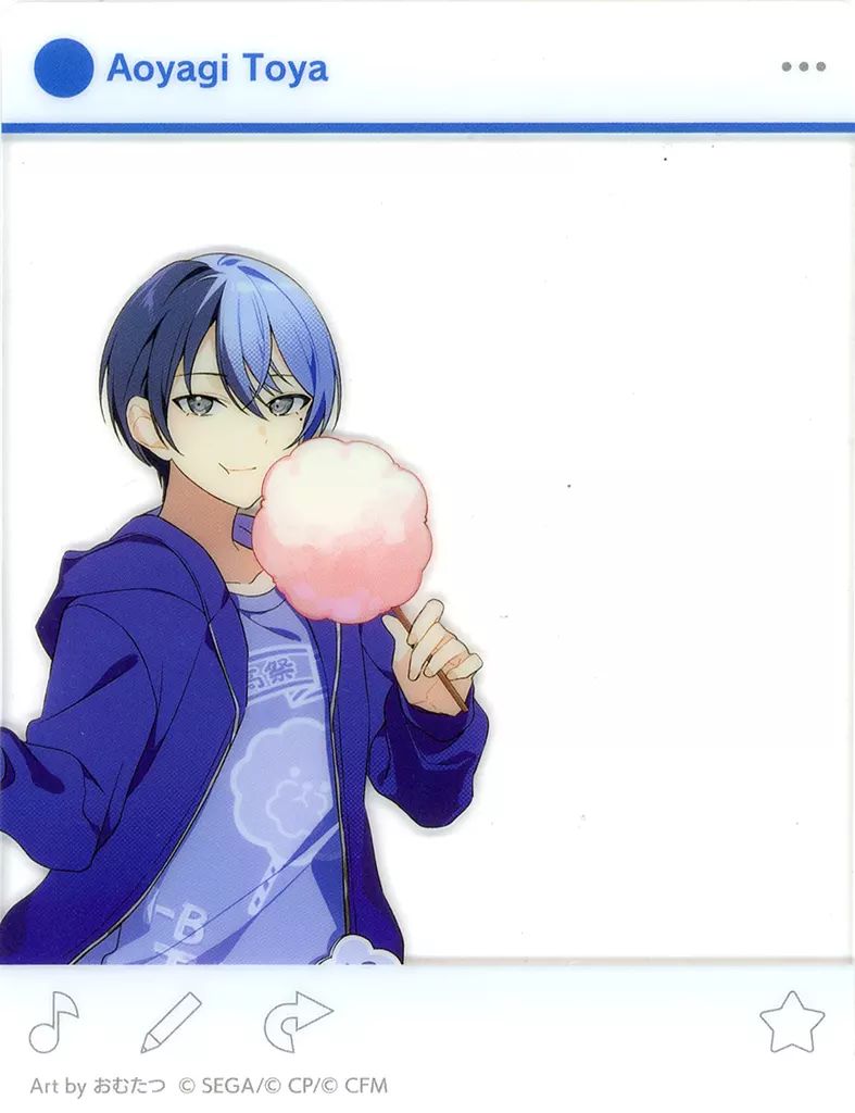 プロセカ 青柳冬弥 ミニ色紙 神山高校文化祭 プロセカ 色紙 彰人 冬弥 神高文化祭 神山高校文化祭の通販 by