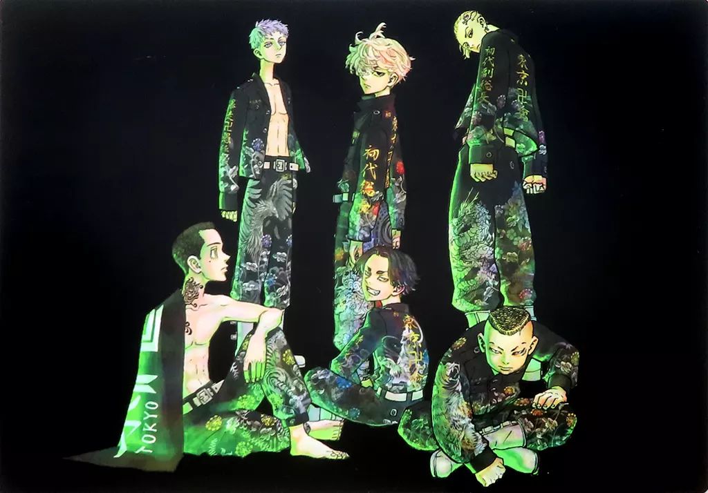 中古】雑貨 N.東京卍會 B6メタルプレート 「東京リベンジャーズ 描き