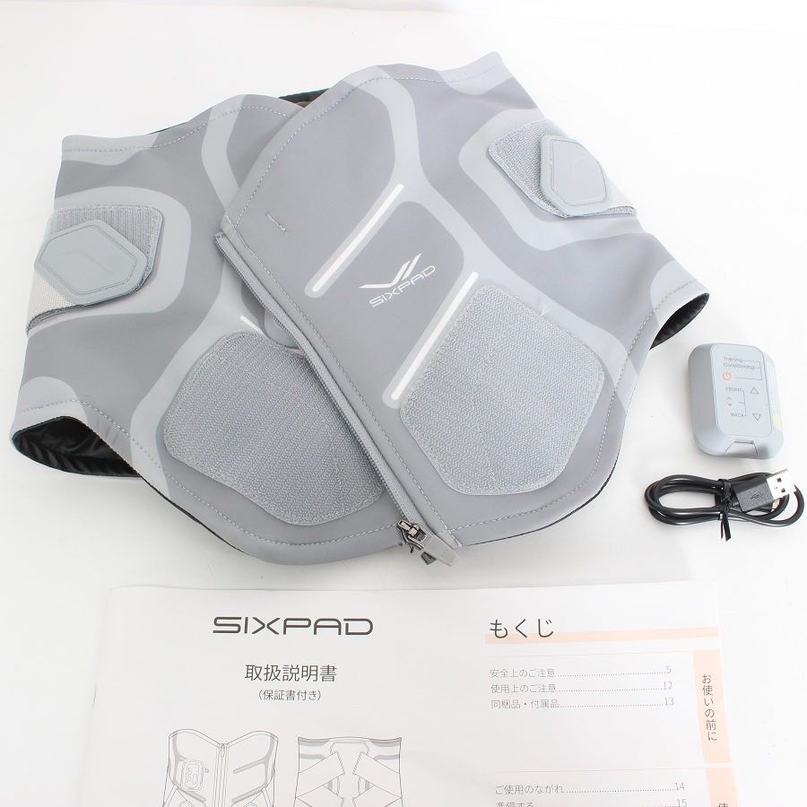美品】MTG SIXPAD Medical Core SE-CG-14B-M グレー コントローラー付