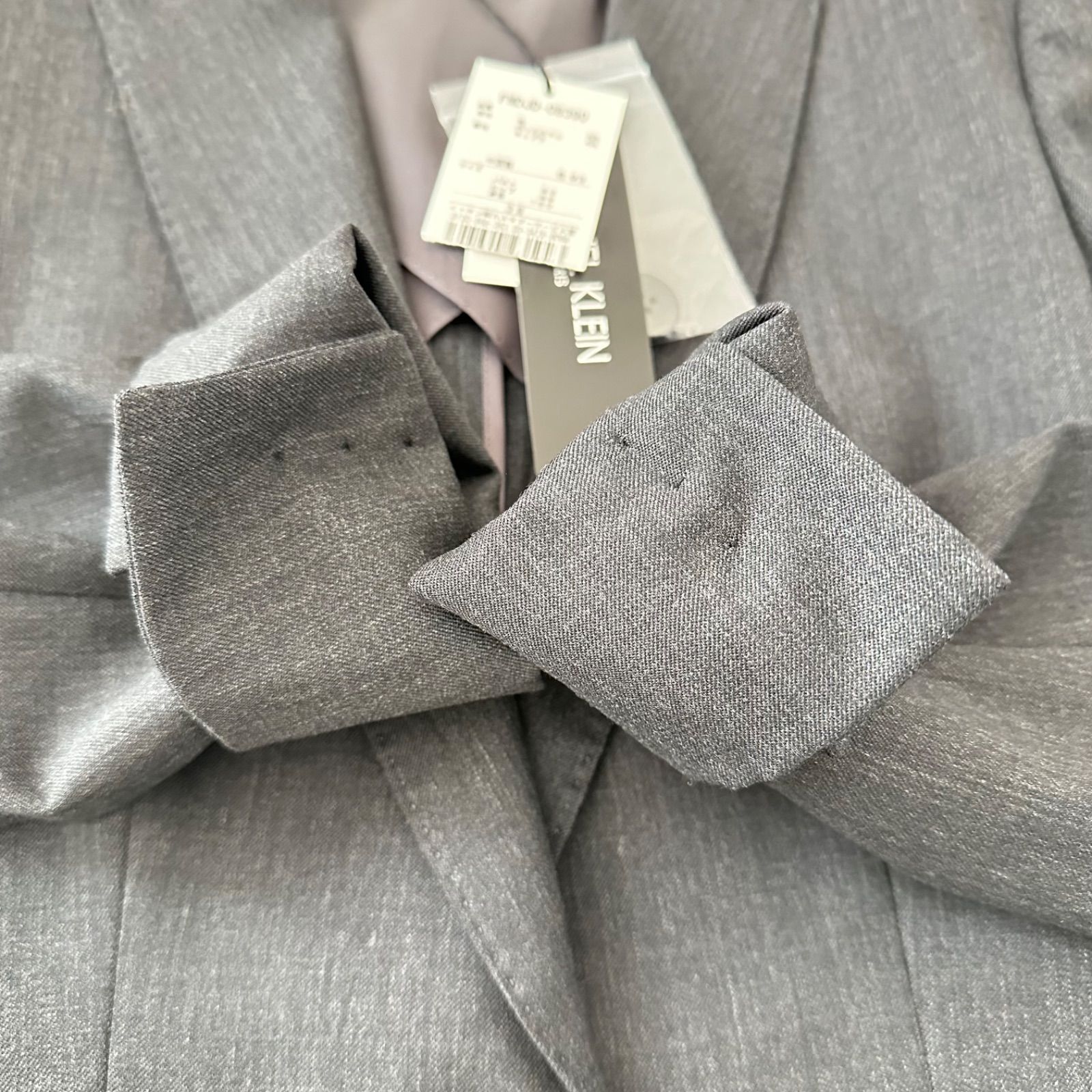 新品 MICHEL KLEIN ミッシェルクラン セットアップ スーツ テーラード