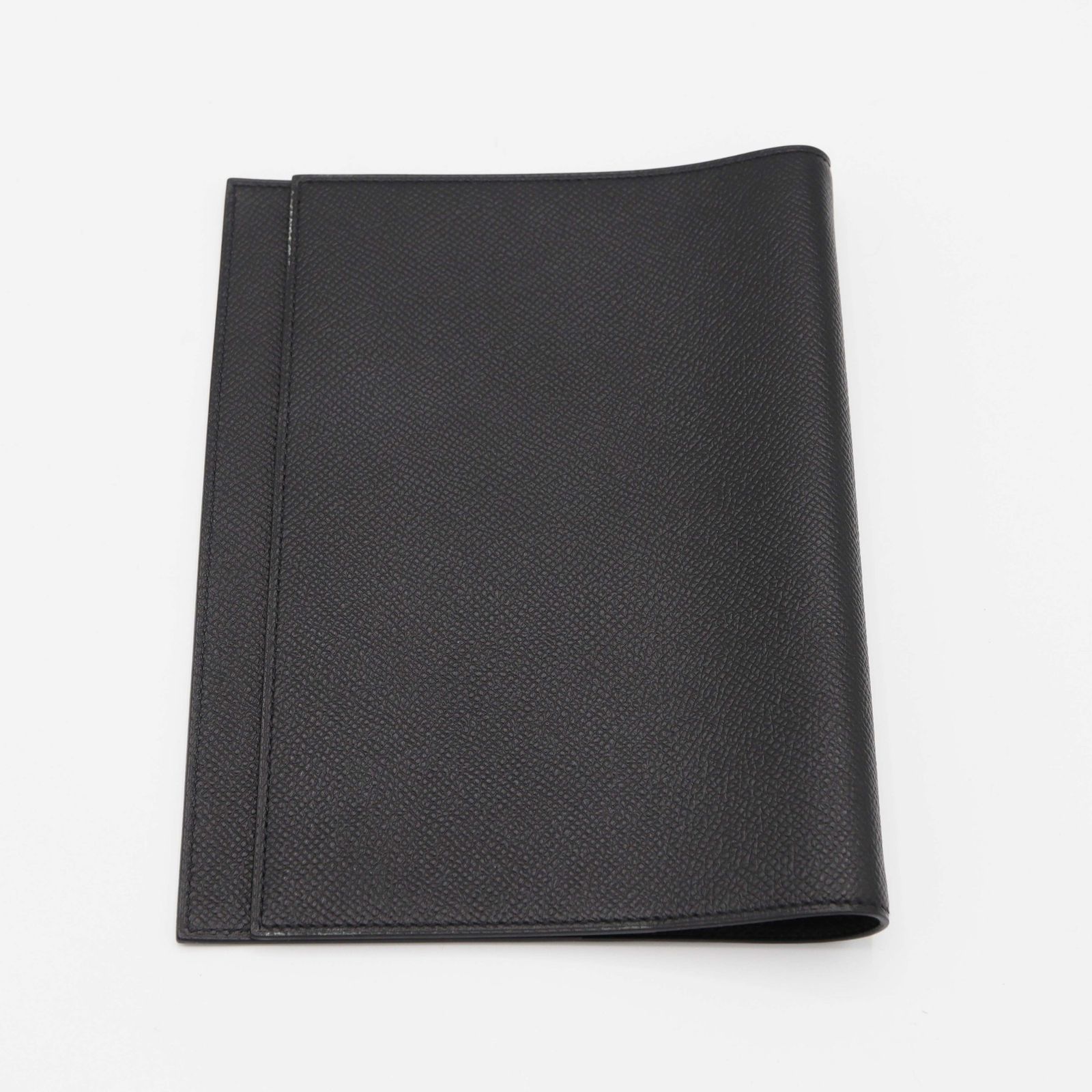 HERMES エルメス 手帳カバー グローブトロッター カバー X刻印 ブラック 箱有 H 22245