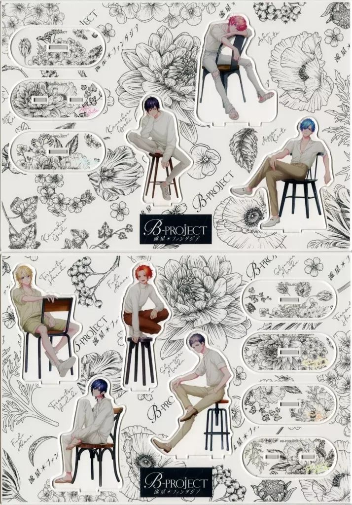 アクリルスタンド アクリルパネル THRIVE＆KiLLER KiNG アクリルスタンド7種セット Switchソフト B PROJECT 流星 ファンタジア 超 版 ver 同梱特典