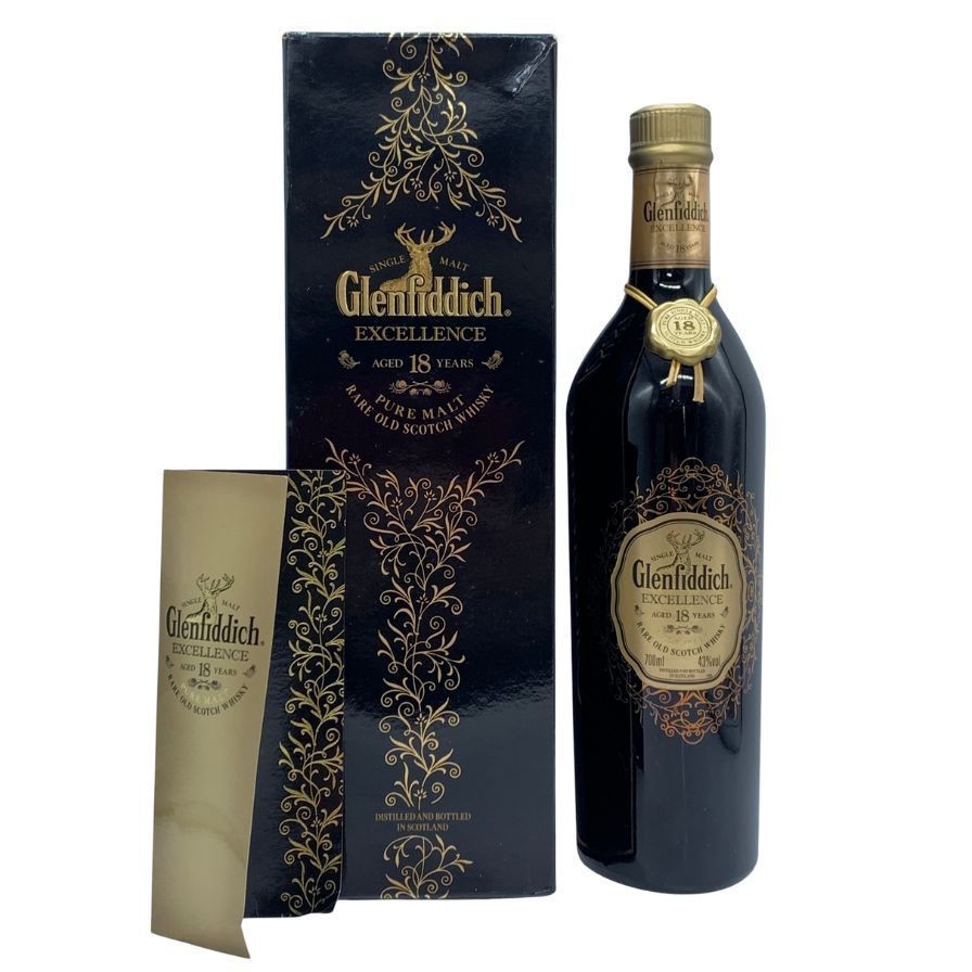 大*介様 新品未開栓‼️✨【Glenfiddich】グレンフィディック18年ウイ グレンフィディック 18年 エクセレンス 700ml 未開栓 - メルカリ