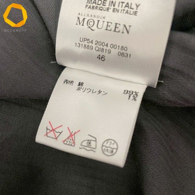 anc アレキサンダーマックイーン ALEXANDERMQUEEN コート 46 トレンチ