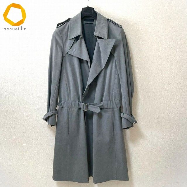 アレキサンダーマックィーン 11AWヘリンボーンツイードチェスターコート46 anc アレキサンダーマックイーン ALEXANDERMQUEEN コート 46 トレンチ