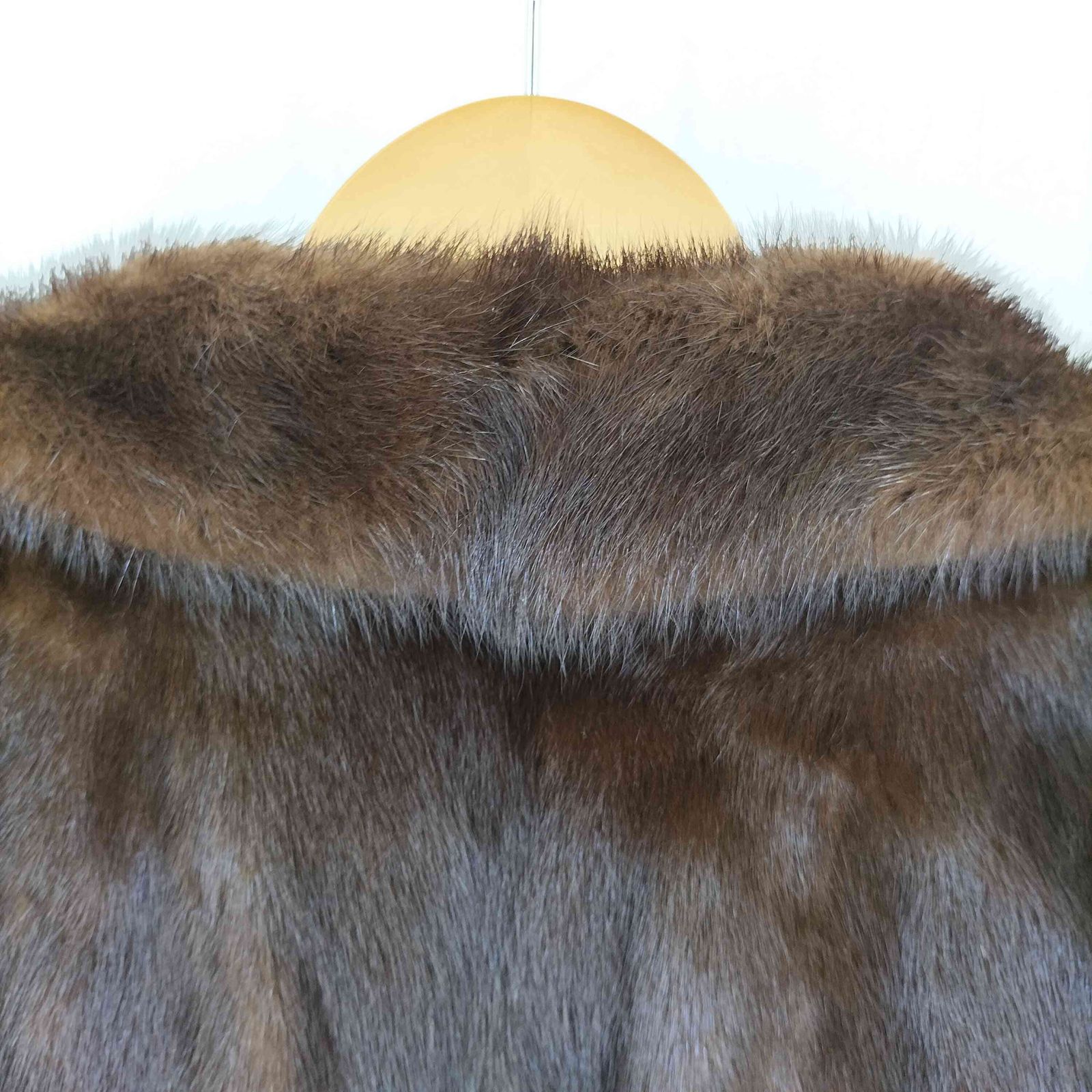 ユーズドフルギ USED古着 リアルファー コート レディース 13 - メルカリ