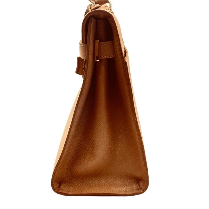 美品 CELLERINI チェレリーニ ハンドバッグ キャメル パドロック