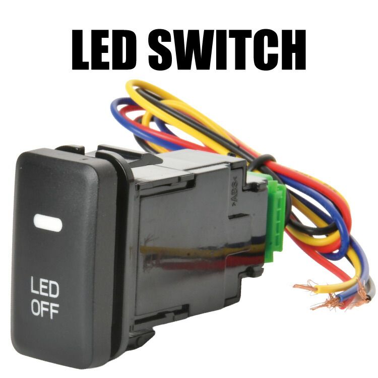 75,スイッチライト L575A L585A ピクシススペース LED サービスホールスイッチ 増設 ON