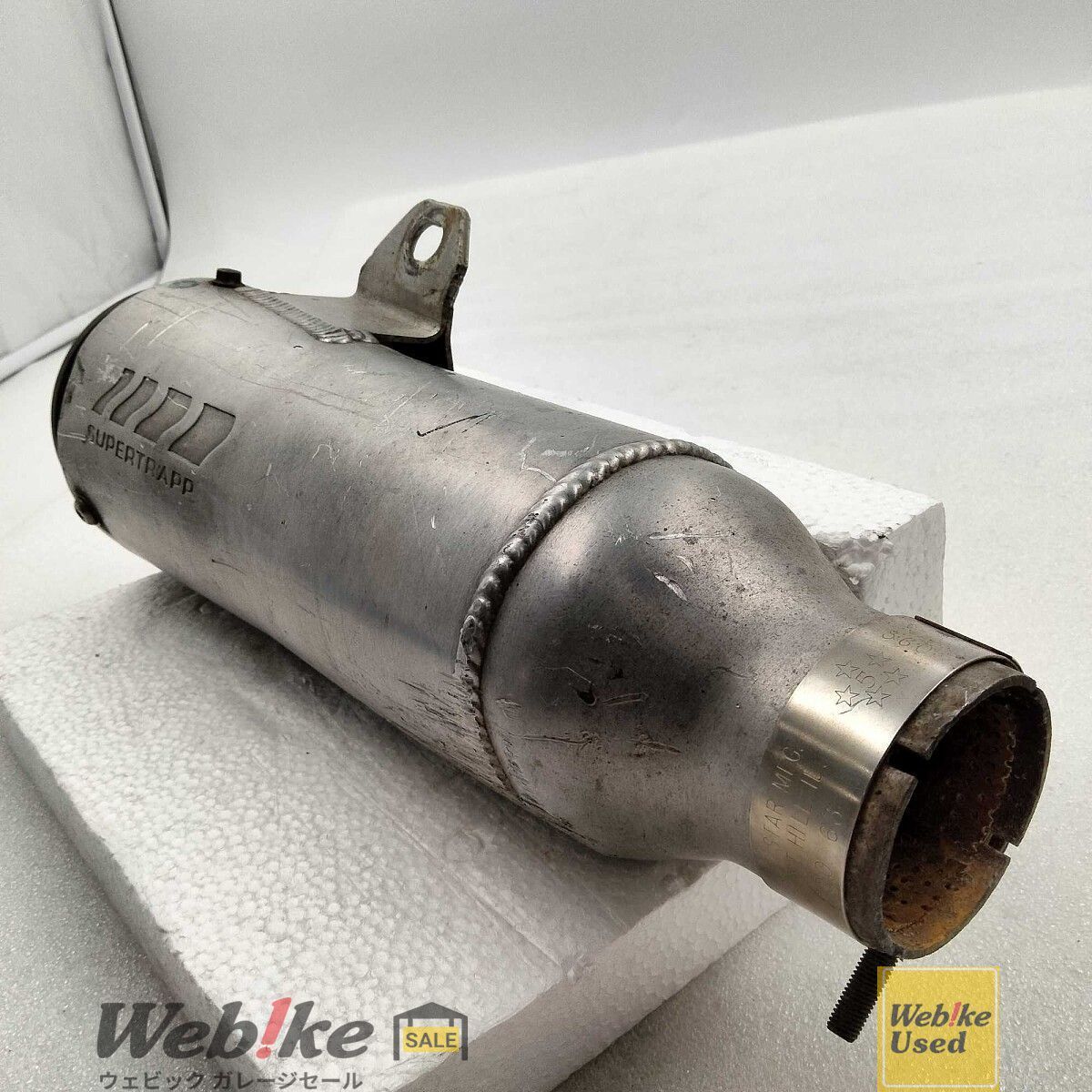 SUPER TRAPP SR400 サイレンサー 汎用 RXBI24602 - メルカリ