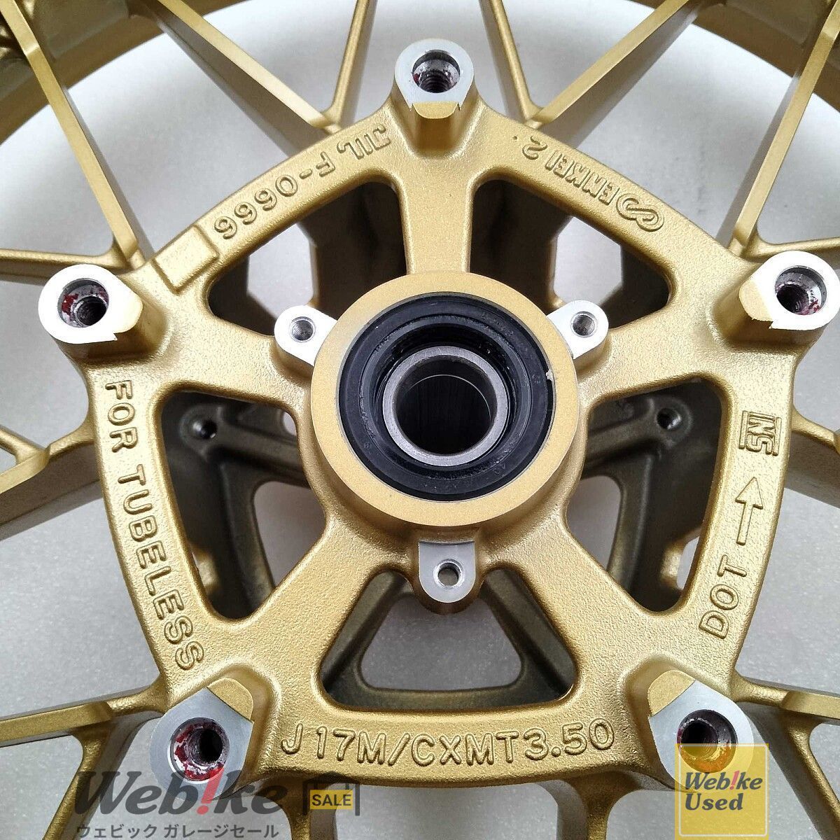 カワサキ純正中古パーツ Z900RS フロントホイール 41073-0722-63J