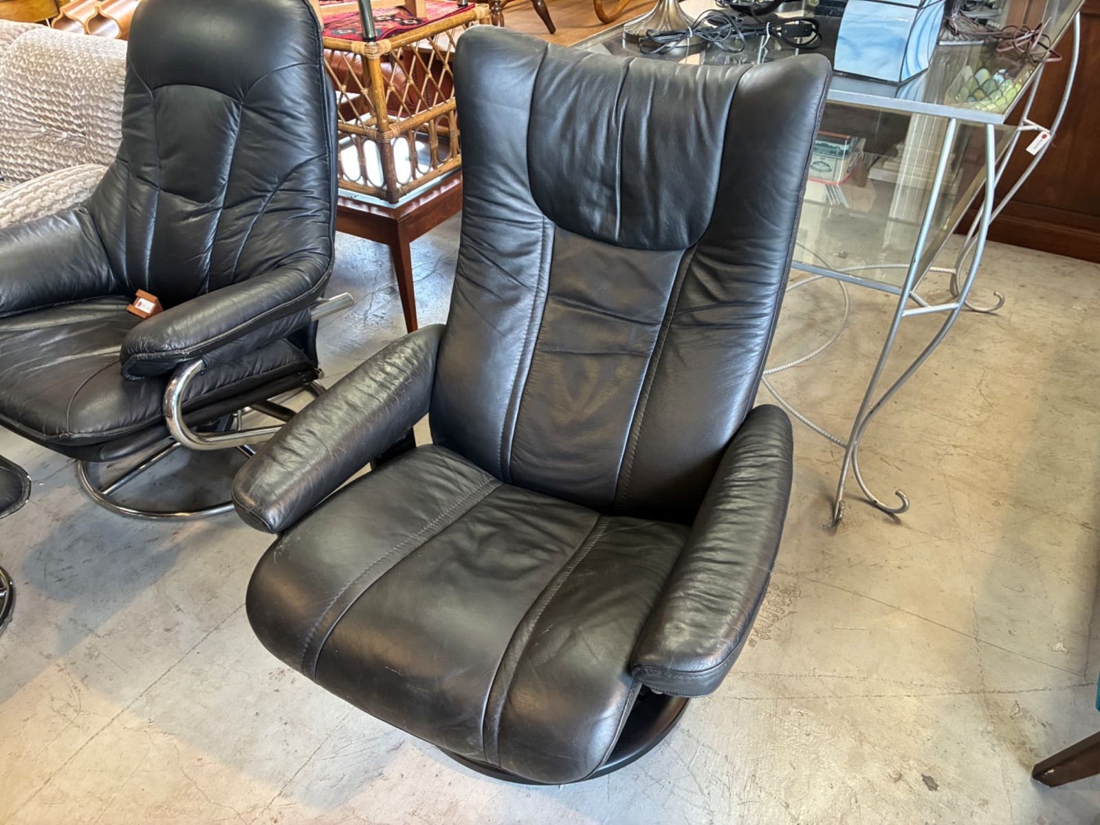本革 ストレスレスチェア EKORNES 35万 EKORNES「タンパ 