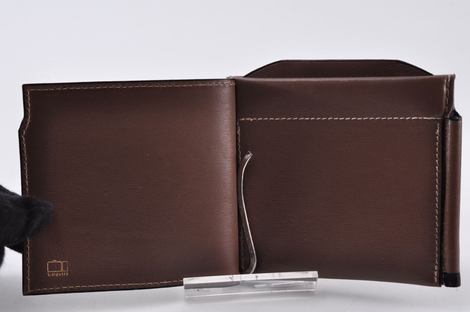 未使用 Valextra ヴァレクストラ VOL80 マネークリップ 稀少カラー