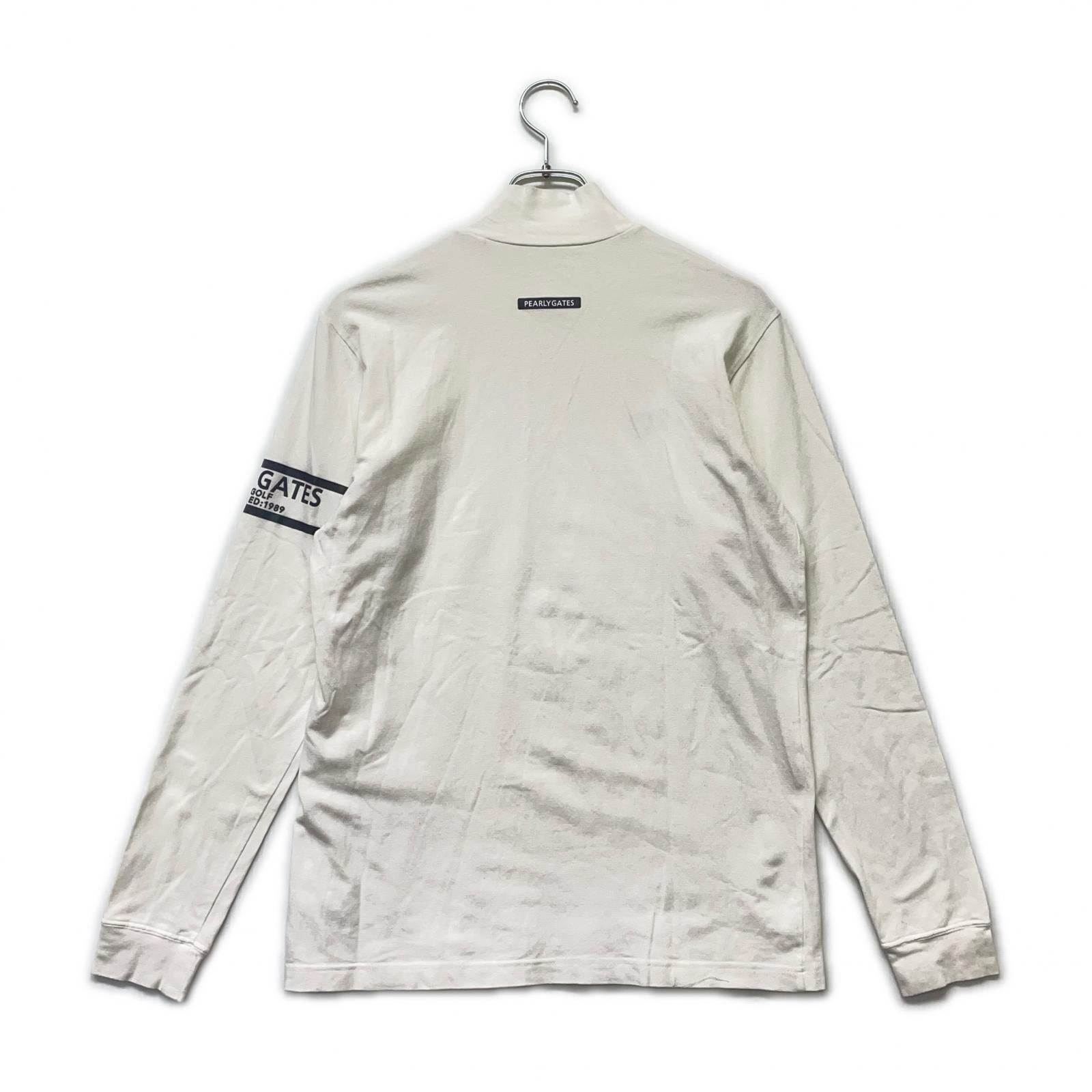 中古 メンズ パーリーゲイツ PEARLY GATES 長袖シャツ 5(L) 白