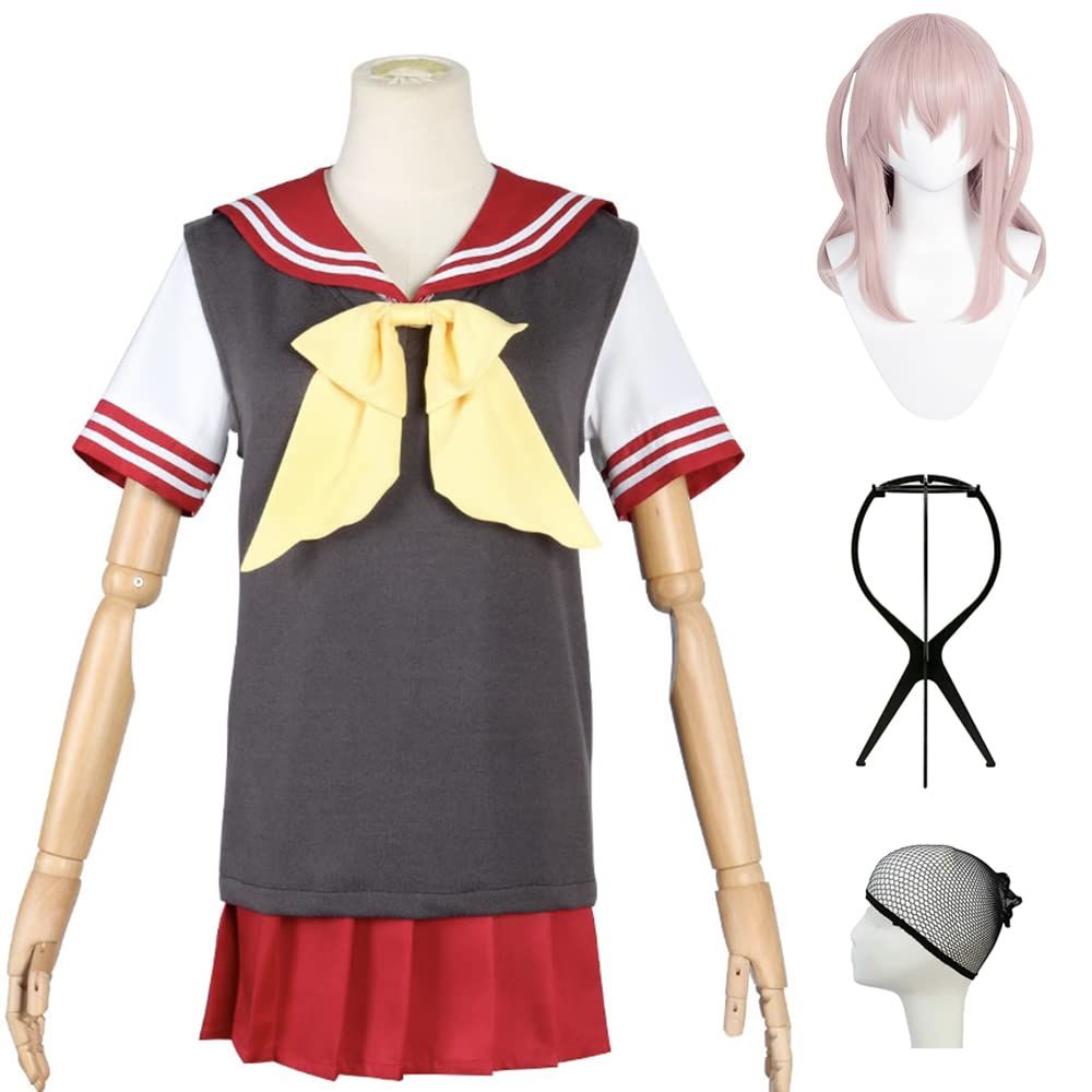 AG TOP 乾紗寿叶 コスプレ衣装 ウィッグ付き アニメ コスプレ 喜多川 海夢 きたがわ まりん コスチューム 制服 舞台装 仮装 ハロウィン イベント cosplay 撮影 祭り プレゼント S サイズ 乾紗寿叶