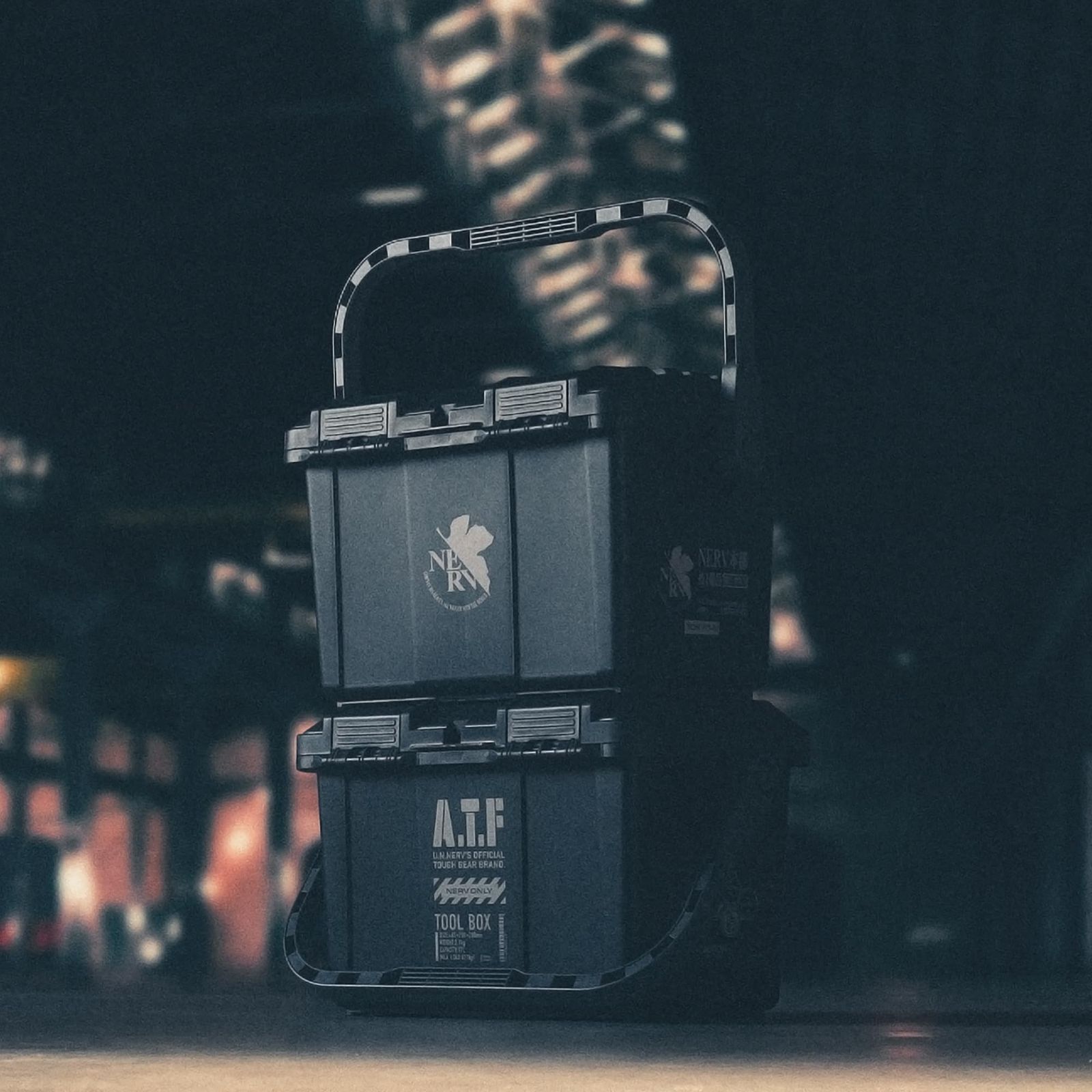 A.T.FIELD エヴァンゲリオン ツールボックス 17 L NERVモデル ATF-104