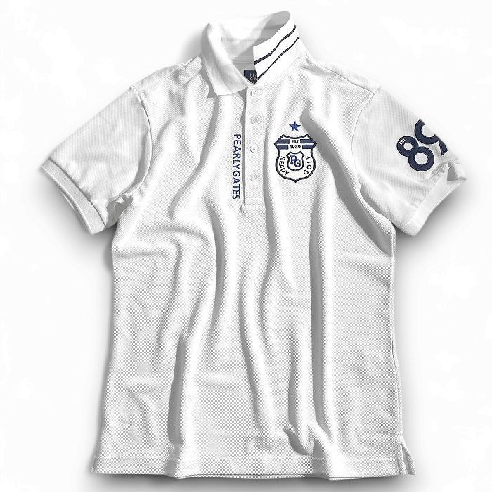 PEARLY GATES パーリーゲイツ ゴルフ 日本製生地使用 吸水速乾