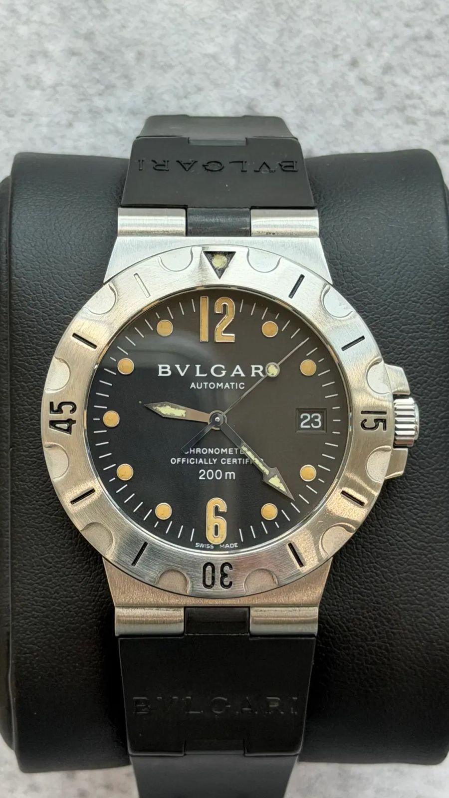 ブルガリ ディアゴノ スクーバ SD38S 腕時計