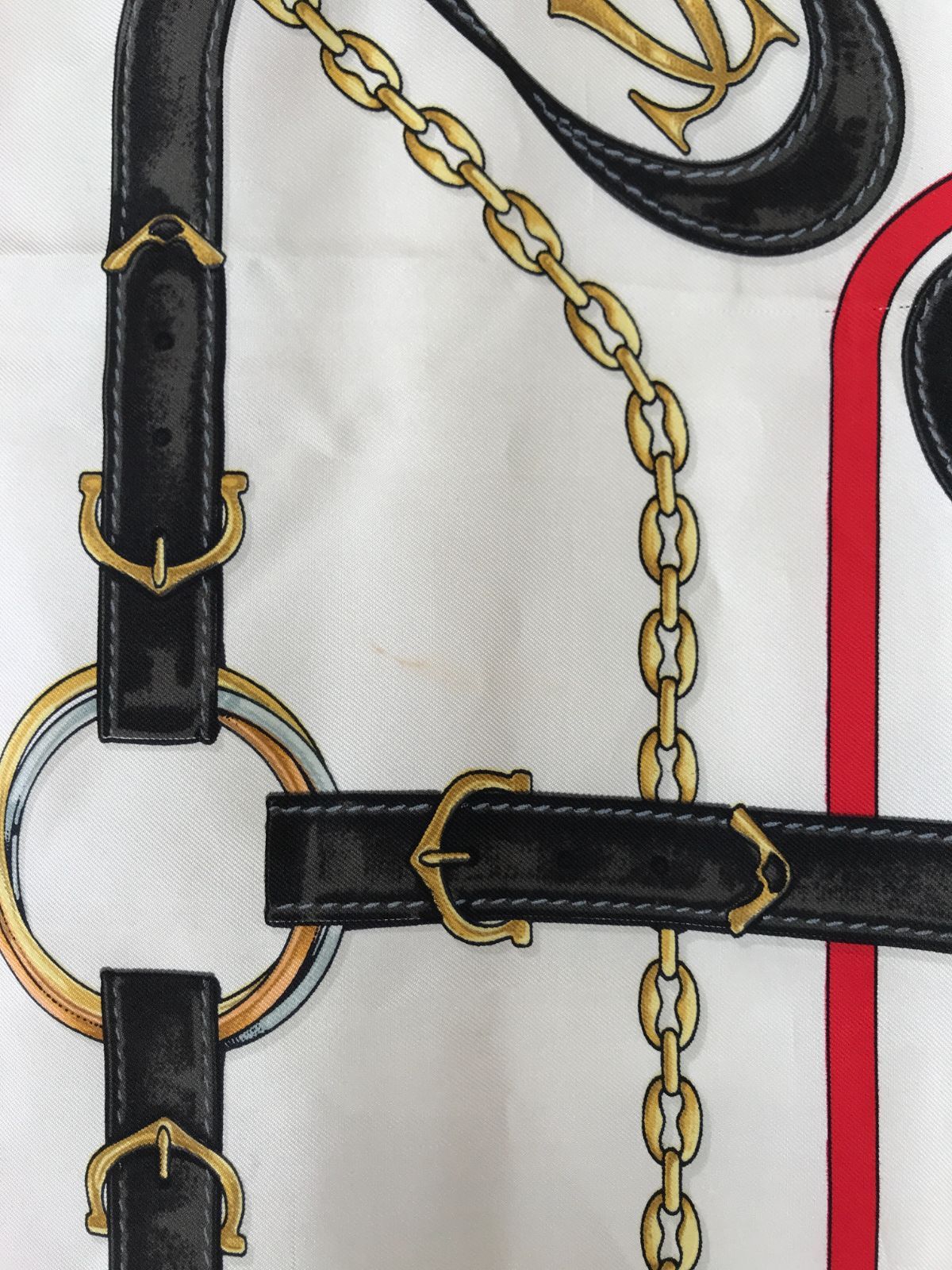 Cartier カルティエ 大判スカーフ シルク 244 - メルカリ