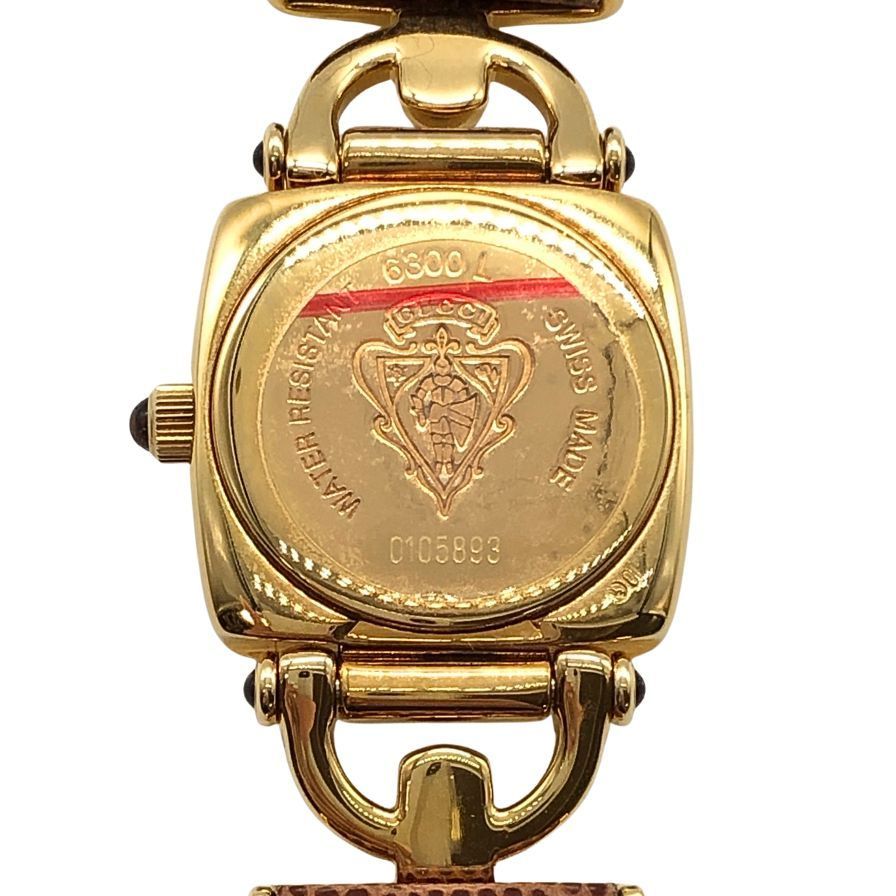 グッチ 腕時計 ホースビット 6300L ゴールド金具【AFI3】 - メルカリ