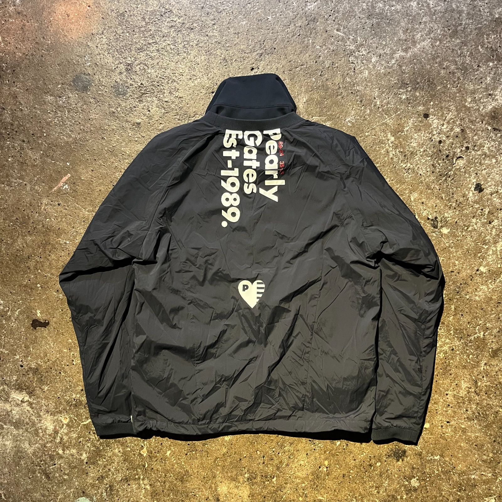 PEARLY GATES Nyストレッチタフタ×ストレッチポンチツインスニード PEARLY GATES Nyストレッチタフタ×ストレッチポンチ ツインスニード 4