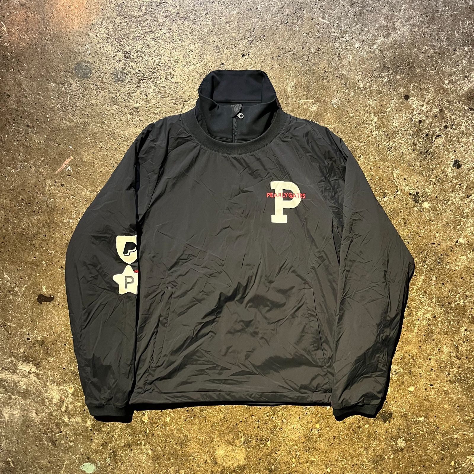 PEARLY GATES Nyストレッチタフタ×ストレッチポンチツインスニード PEARLY GATES Nyストレッチタフタ×ストレッチポンチ ツインスニード 4