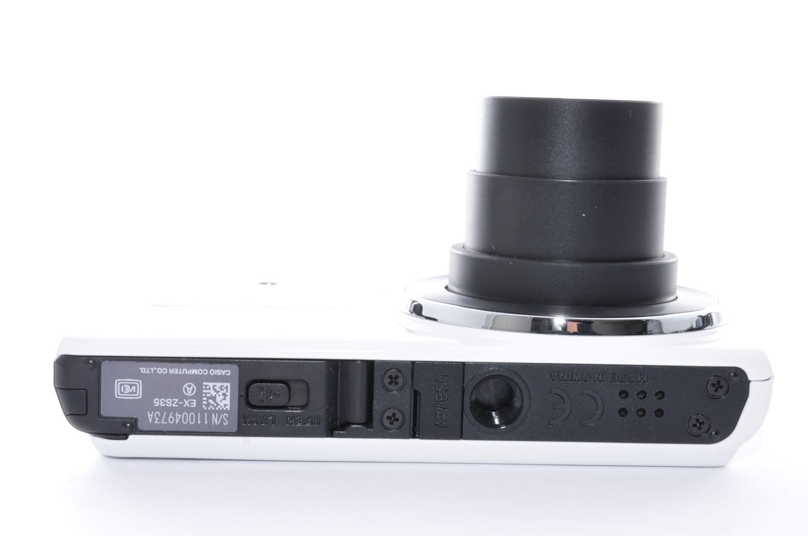 カメラ CASIO EX-ZS35 DIGITAL Camera ホワイト デジカメ デジタル