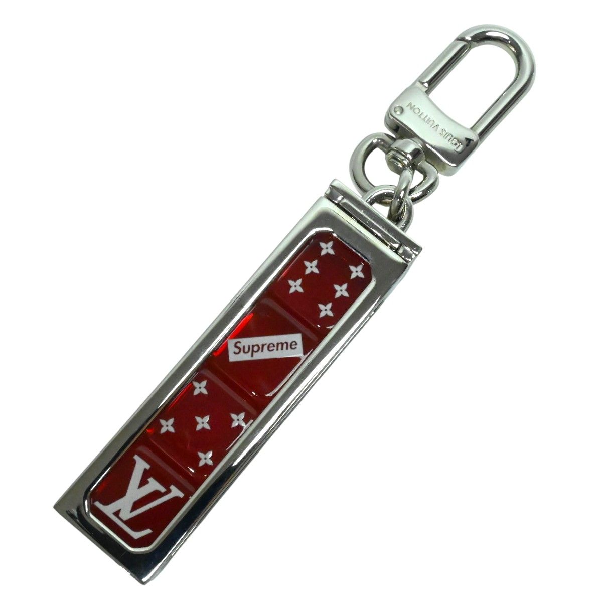 ルイヴィトン　supreme メタルチャーム LOUIS VUITTONxSupreme ルイヴィトンxシュプリーム ダイス メタル