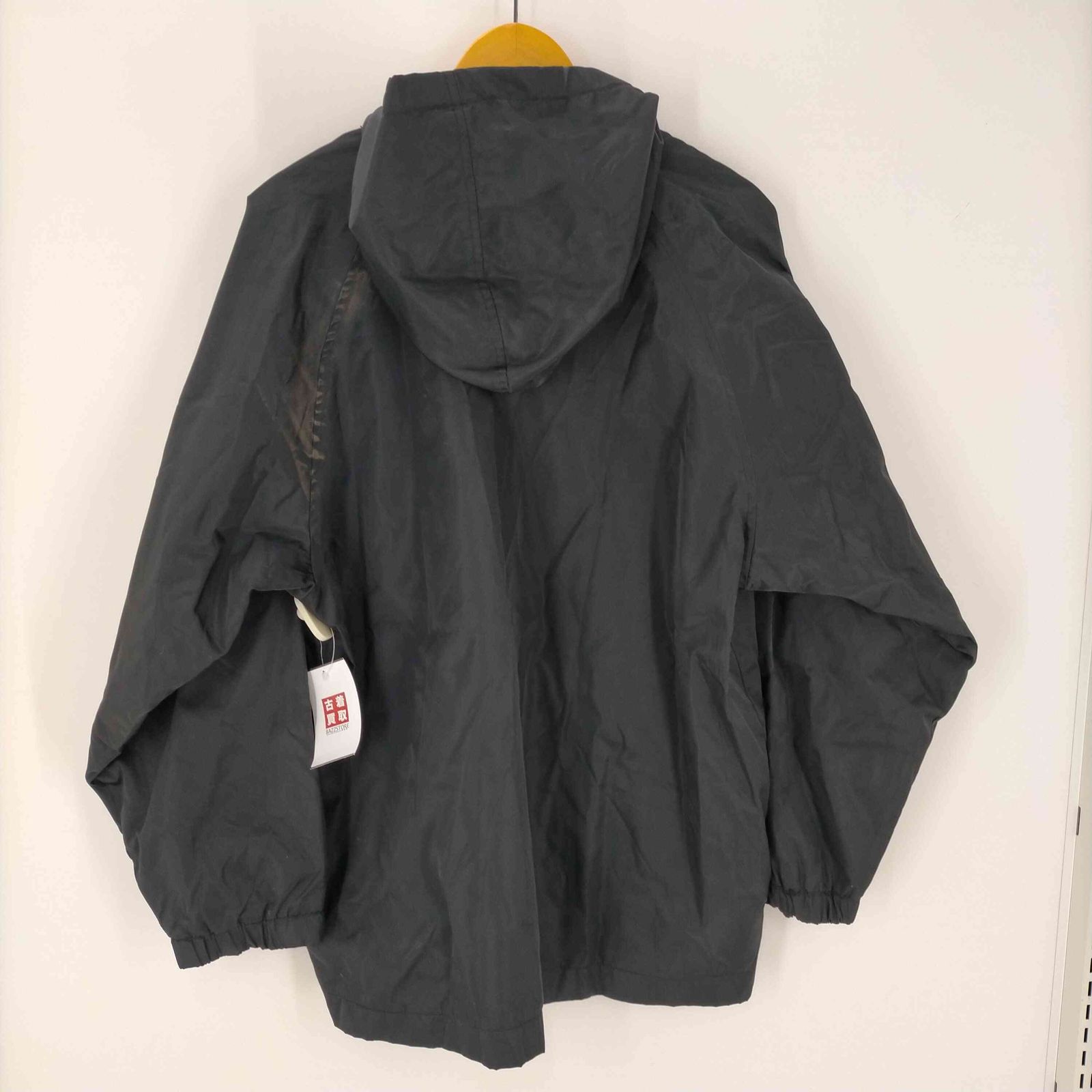 バンズ VANS 90S ロゴ 刺繍 ジップアップ ナイロン フーデッド