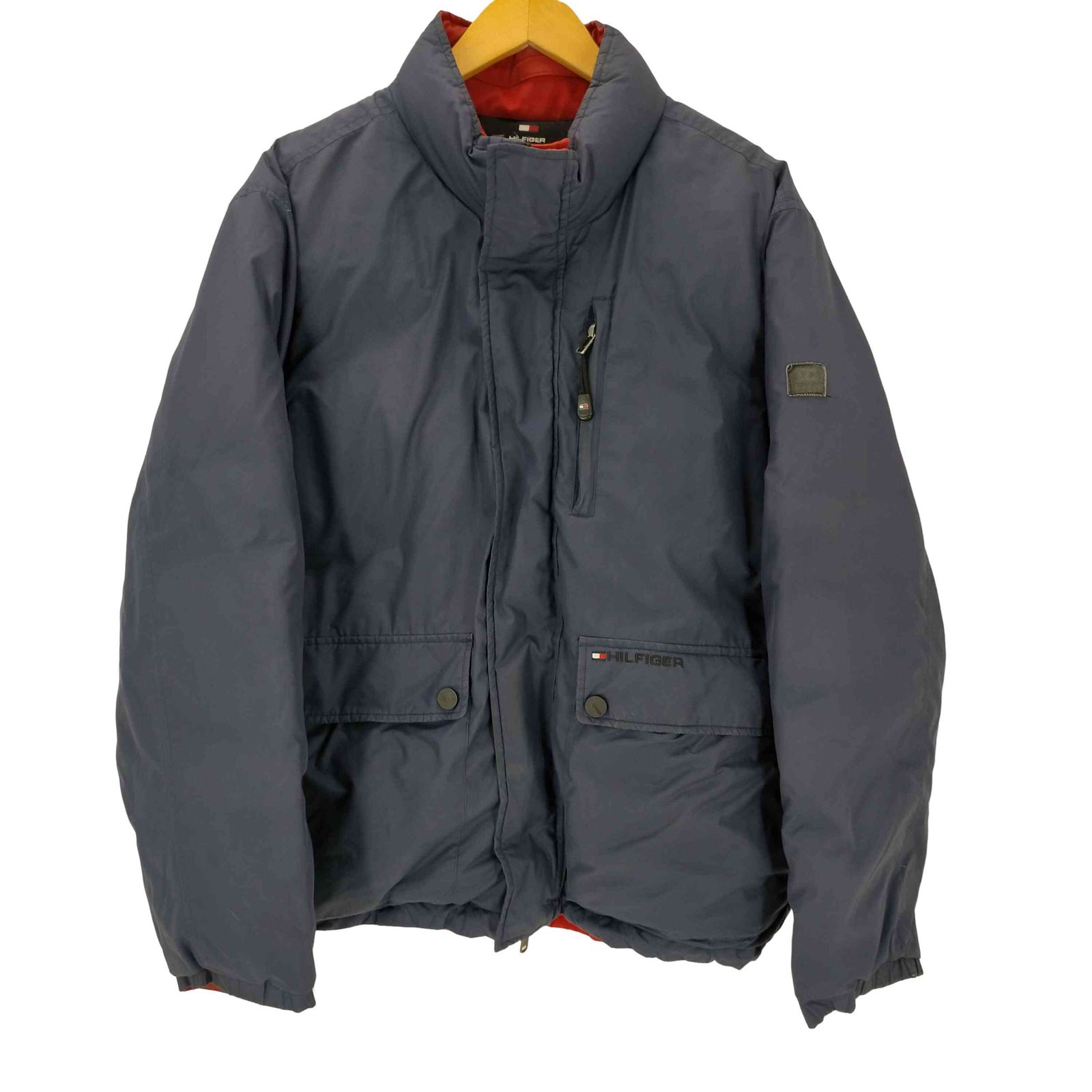 タグ付き新品 リバーシブル パッカブル ジャケット トミーヒルフィガー トミーヒルフィガー TOMMY HILFIGER 90-00S パッカブルフード ナイロン