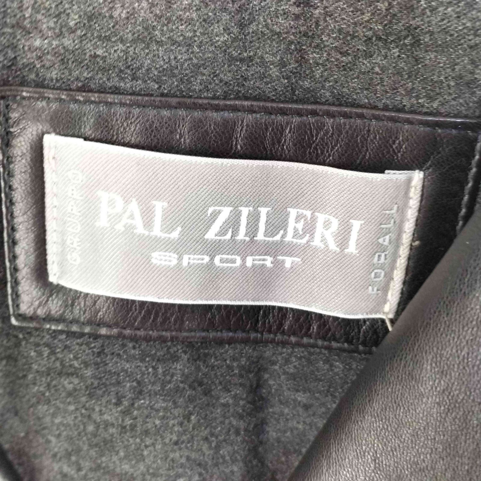 パルジレリ PAL ZILERI イタリア製 レザーコート メンズ 52 - メルカリ