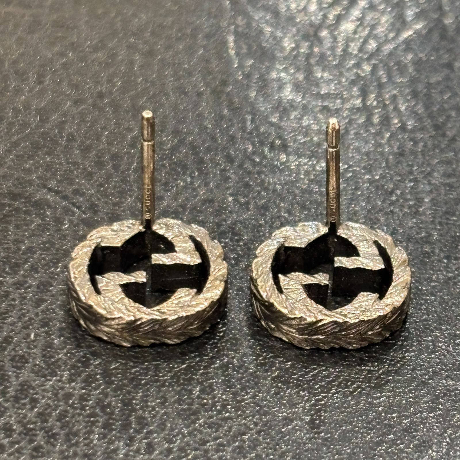 ΩNA5212 大人気！ GUCCI グッチ インターロッキングG ピアス Ag925 SV