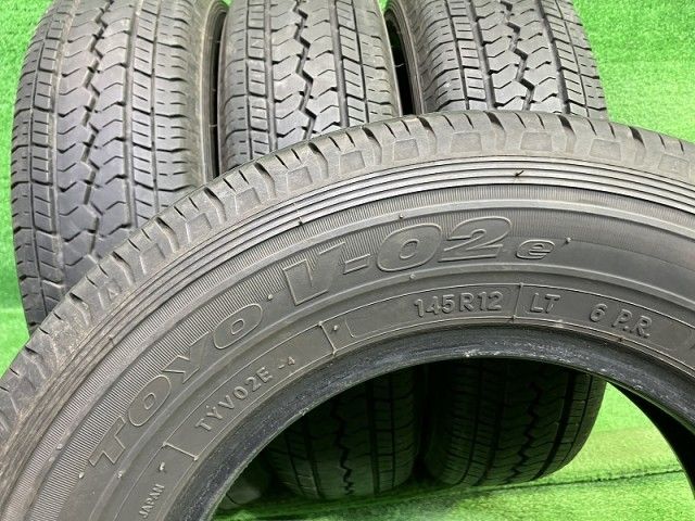 TOYO サマー トーヨー V-02e 145R12/6PR 4本 6ミリ 2024年 - メルカリ