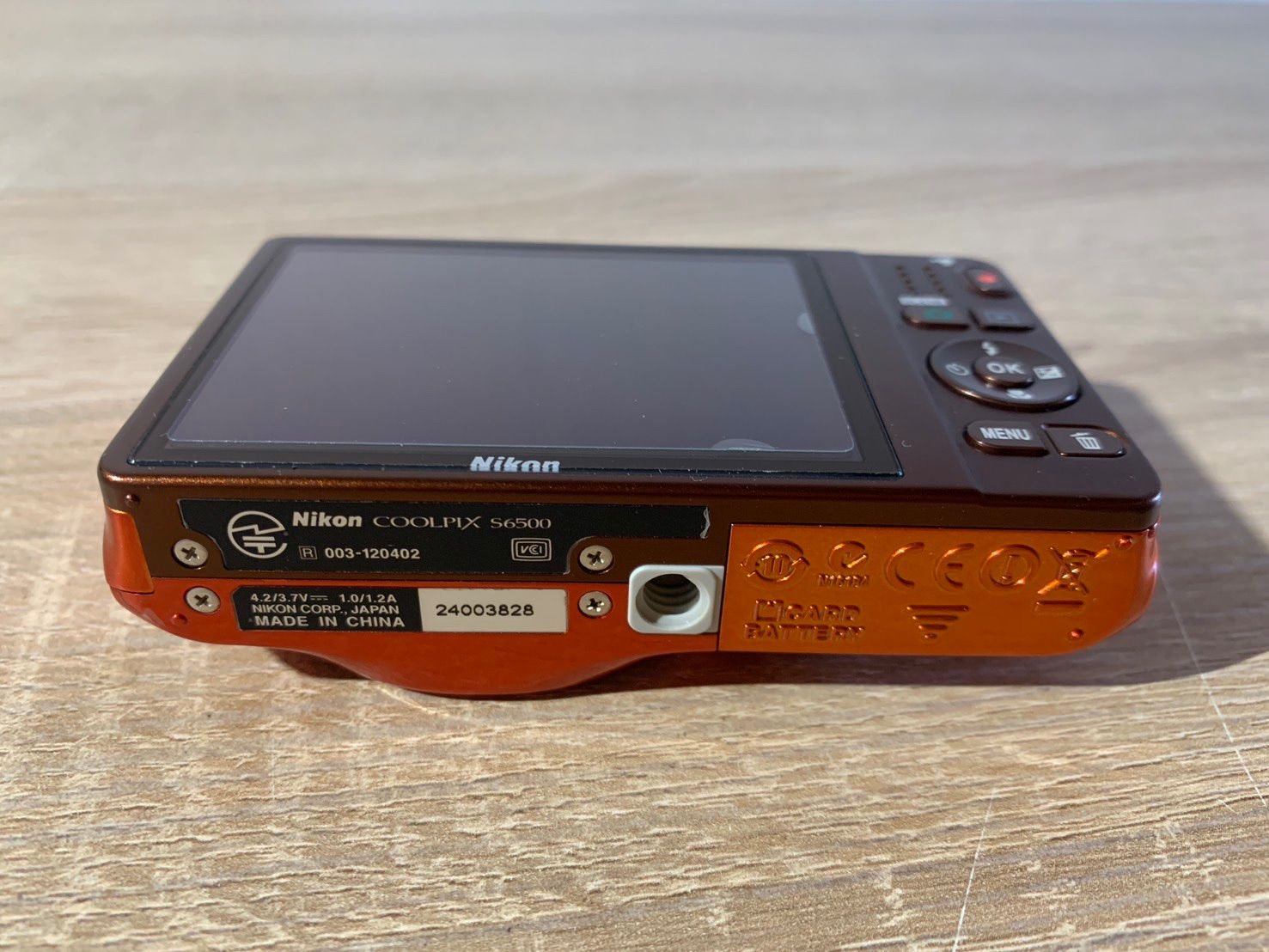 7849 Nikon COOLPIX S6500 オレンジ デジカメ - メルカリ