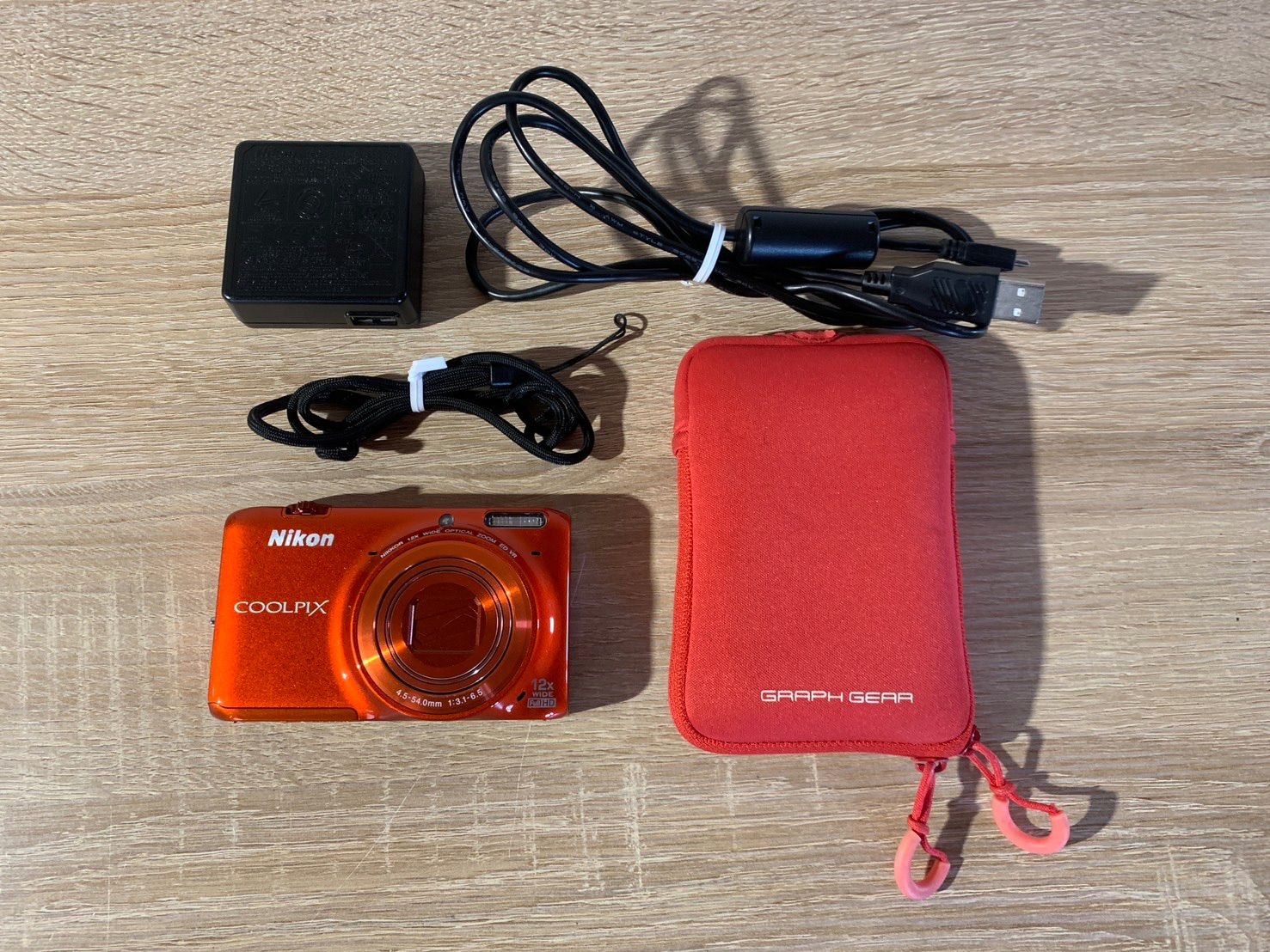 7849 Nikon COOLPIX S6500 オレンジ デジカメ - メルカリ