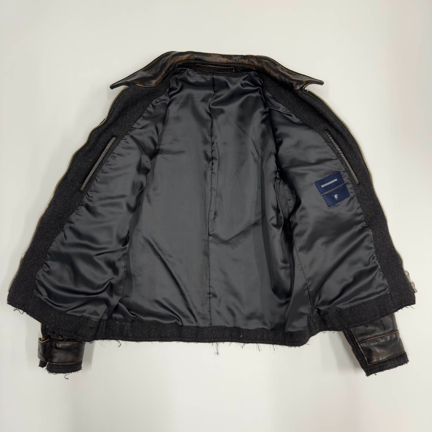 MIHARA RASUHIRO (ミハラヤスヒロ) 馬革 レザージャケット サイズ48