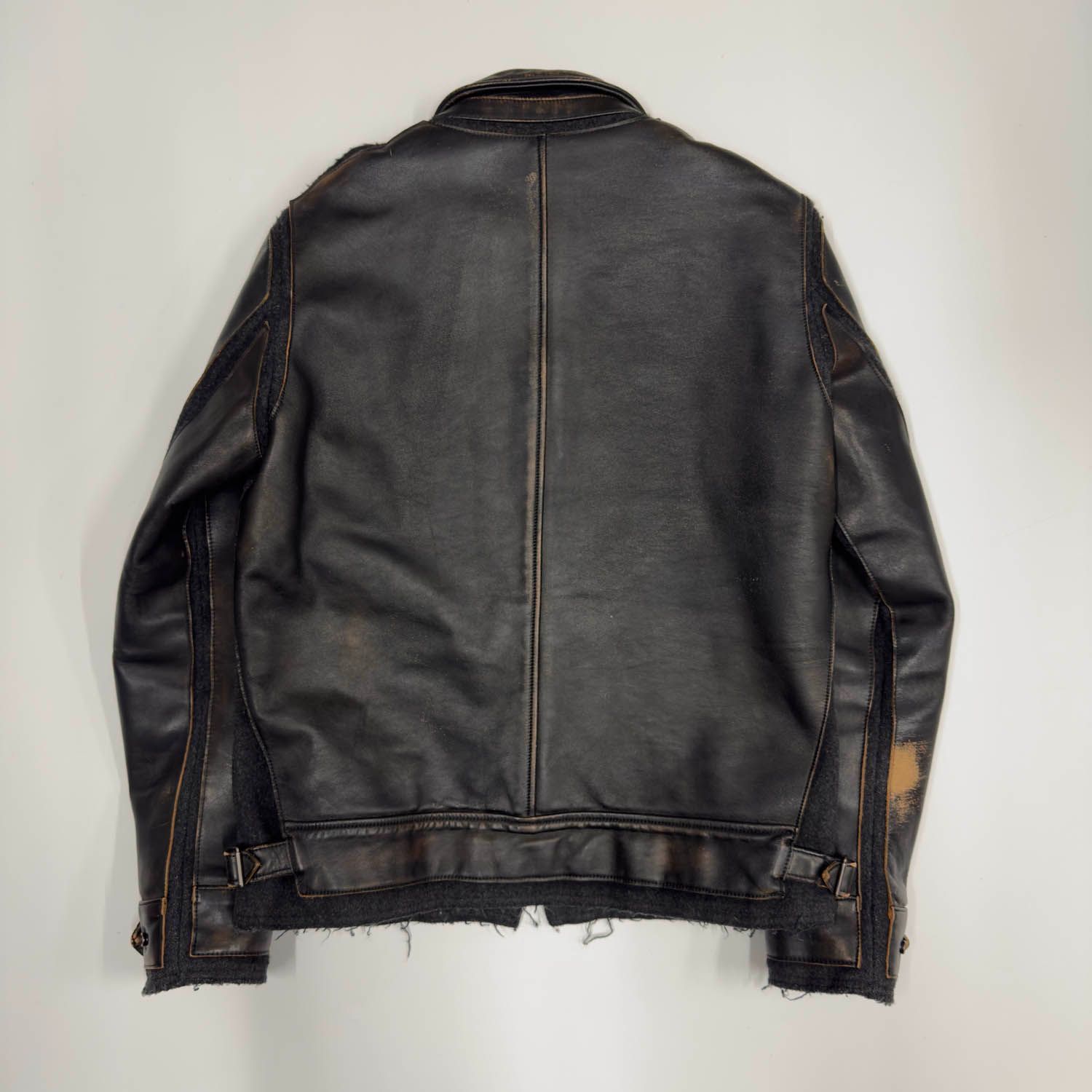 MIHARA RASUHIRO (ミハラヤスヒロ) 馬革 レザージャケット サイズ48