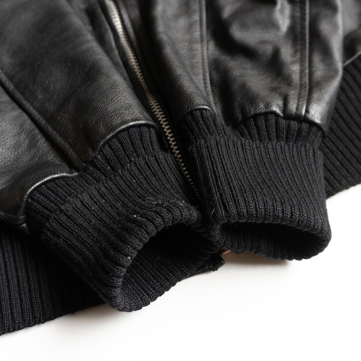 美品】SKOOKUM【レザー スタジャン】40 ブラック ジャケット