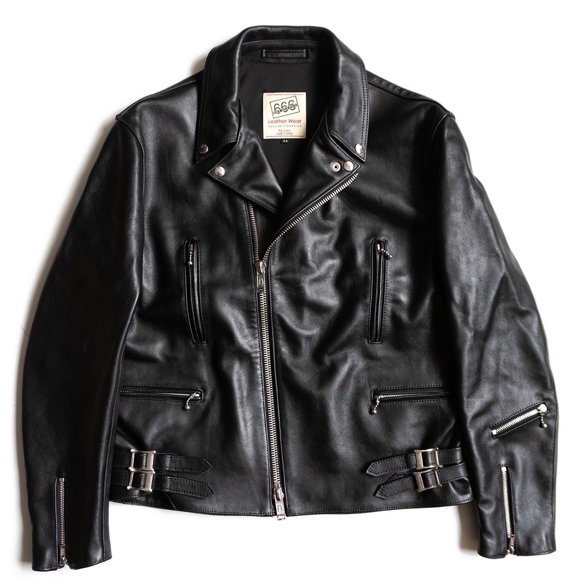 美品/ビッグサイズ】666 triple six【ステアハイド UK サイドベルト